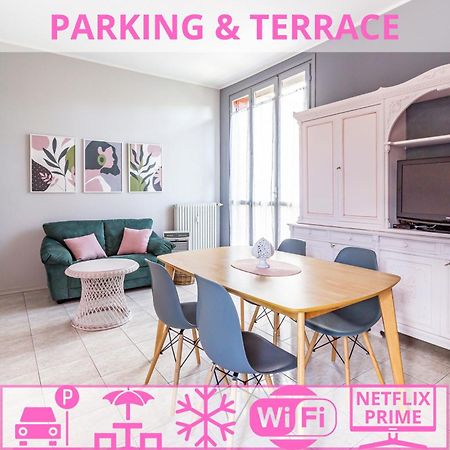科莫Parking & Terrace - Large 90 Mq - Self Check-In & Remote Access公寓 外观 照片